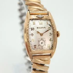 Vintage 1950 Bulova Cal 10BC Swiss Watch Runs 1/20 12K Gold Filled Parts Repair. Fixed Price $61.59.