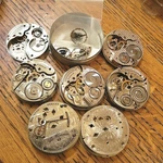 UV0 16S 18S Hamilton 956 992 Pocket Movement Lot Parts Watches Mint Dial. Fixed Price $259.50.