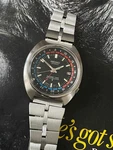 Seiko Navigator Timer Vintage Automatic Gmt Watch, March 1970, Serviced. Fixed Price $475.32.