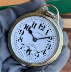 1938 Illinois Bunn Special 161A Elinvar Type Iib 16S 21J Pocket Watch - Serviced. Fixed Price $2499.00.