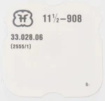 Fhf Font 908 Date Drive Wheel Watch Part #555/1 A/6730. Fixed Price $17.95.