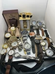 Huge Mixed Lot 24 Pcs Vintage Modern Elgin Pocket Watches Parts Repair. Fixed Price $370.00.