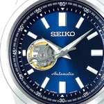Seiko Selection Mechanical SCVE051 Men's Watch Open Heart Blue 4R38 Stainless. Fixed Price $249.99.