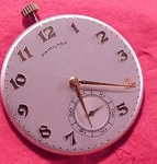 Vintage Hamilton 945 23 Jewels Movement 42MM Dial Complete Running, Keeping Time. Fixed Price $224.99.