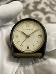 Caravelle Swiss M5 7 Jewels Windup Night Stand Traveler Lever Alarm Clock Bulova. Fixed Price $100.00.