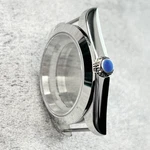 Polished Silver 39MM Sapphire Crystal 10ATM Watch Case Fit Eta 2836 2824 Mod. Fixed Price $47.40.