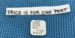 Rolex 5055 55128 Date Jumper Screw. New Old Stock. Not Sealed. Price Is For One. Fixed Price $31.99.