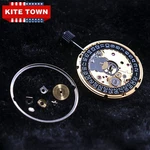 ST2130 Clone Eta 2824-2 Sellita SW200 Gold Black 3H Atomatic Watch Movement. Fixed Price $61.99.