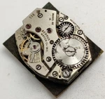 Vintage Benrus Model AK12 17 Jewel Watch Movement Runs For Repair. Fixed Price $20.00.