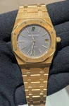 Audemars Piguet Royal Oak Jumbo Jubilee Limited Edition Ref. 14802BA 18K Watch. Fixed Price $82000.00.