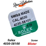 Rolex 4030-58100 New Blister X1 Piece Screw For Sliding Gear, Chrono-wheel Frict. Fixed Price $35.05.
