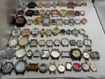 Mixed Watch Faces Cases Only Lot Of 70 For Parts Repair. Fixed Price $54.99.