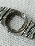 Omega F300 Steel Case And Pieces Of Strap Ref 198.0028 Replacement 1970. Fixed Price $249.00.