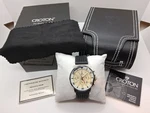 Nos Croton Miyota OS20 Watch Rare Chronograph Movement 10ATM Japan Mov't All Ss. Fixed Price $249.99.