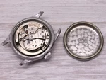 Vintage Juvenia 32.5MM Steel Automatic Movement Mens Watch For Parts Rusted Dial. Fixed Price $99.99.
