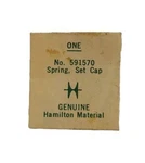 Hamilton Set Cap Spring #591570 For 75,77, 750, 751, 756, 757, 780. Nos Part. Fixed Price $15.95.