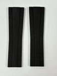 New Breitling 315S Pro Iv Black Rubber Band Strap 22-18MM. Fixed Price $239.00.