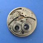 Vintage 12 Size Waltham Grade 237 Open Face Pocket Watch Movement Overbanked. Fixed Price $65.00.