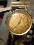 Vintage Gruen Men's Automatic Watch CAL.462SS 17JEWELS Bumper 1950S. Fixed Price $80.00.