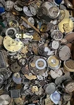 Vintage Watch Parts Huge Lot Assorted Pieces & Brands Steampunk 28 Grams. Fixed Price $19.50.