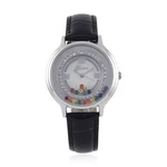 Genoa Multi Color Cubic Zirconia Miyota Japanese Movement Watch With Black. Fixed Price $51.99.