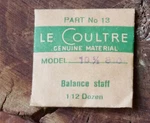 Vintage Jaeger Lecoultre Watch 480 810 10ROL Balance Staff Part 13 New Old Stock. Fixed Price $19.99.