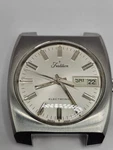 Tradition Electronic Day/date Esa 9158 Caliber 7 Jewels Runs & Keeps Time. Fixed Price $60.00.