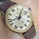 Vintage Bulova Sea King Men's Manual Wind Watch Roman Numeral Dial 1969. Fixed Price $245.00.