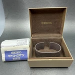Seiko Presentation Watch Box Case Brown Plastic Jdm W/manual 5T52. Fixed Price $29.99.