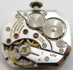 Longines 370 17 Jewels Watch Movement & Diamond Dial For Part .... Fixed Price $50.00.