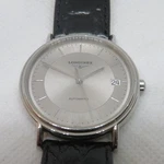 Longines L4.721.4 Automatic Men's Dress Watch Leather Strap Silver Dial. Fixed Price $513.60.