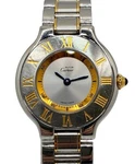 Cartier Must 21 // Ref. W10073R6 Quartz Wrist Watch #047. Fixed Price $1538.61.