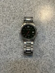 Seiko 4R36 40MM Men Automatic Watch - Silver/green Grand. Fixed Price $340.00.