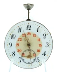 Vintage 40.5 Swiss Spocket Watch Cylinder Escapement Movement Balance Fine Read. Fixed Price $40.00.
