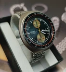 Gent Seiko Ufo Chronograph Automatic Watch 6138-0011. Fixed Price $470.00.