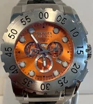 1ST Gen 52MM Leviathan Swiss Made 5040E Chrono Slvrtn/black Strap Invicta Watch. Fixed Price $469.00.
