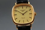 Near Mint Longines L960.2 23 Square Gold Dial Quartz Women's Watch From Japan. Fixed Price $199.99.