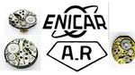 Enicar Wristwatch, Pocket Movement For Parts, Repair Verities. Fixed Price $31.59.