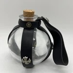 Medieval Steampunk Potion Glass 4" Bottle With Cork Stopper And Belt Loop New!. Fixed Price $14.99.