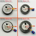 NH35A Automatic Mechanical Watch Movement 3/3.8/6 White/black Date Disc. Fixed Price $85.00.