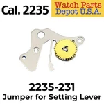 Rolex Caliber 2235-231 Jumper For Setting Lever, Swiss Made Replacement Parts. Fixed Price $74.00.