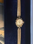 Vintage Gruen Precision Ladies Watch W/ Box 17 Jewel Mechanical Gold Tone. Fixed Price $40.00.