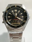Casio Analog-digital Black Dial Watch AMW-320R Module 2701 Stainless Steel. Fixed Price $250.00.
