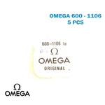 5 Pcs Omega 600-1106 Winding Stem For Movement 600, Part Number 1106.. Fixed Price $44.00.