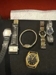 Lot Of (6) Vintage 2 Gruen Watch , 1 Caravelle Movements For Parts Repair. Fixed Price $28.50.