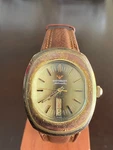 Vintage Men's Wittnauer Wrist Watch, Cal. D11KAS-2, Automatic, Keeping Time, 17J. Fixed Price $175.00.