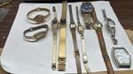 10 Watch Junk Parts Lot Jules Jurgensen, Benrus, Wittnauer Waltham Etc. Fixed Price $55.99.