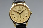 Near Mint Longines L4.206.2 Gold Dial Ladies Small Seconds Quartz Watch Japan. Fixed Price $249.99.