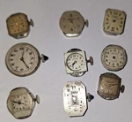 Antique Wrist Watch Movements Gruen Waltham Elgin Parts Great 4 Spares Steampunk. Fixed Price $29.99.