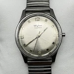 Vintage Wyler Incaflex Mens Watch 30MM Silver Dial Swiss Broken For Parts Repair. Fixed Price $84.99.
